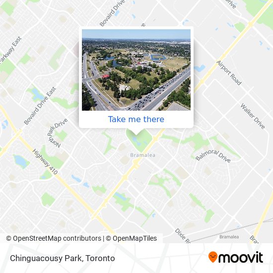 Chinguacousy Park map