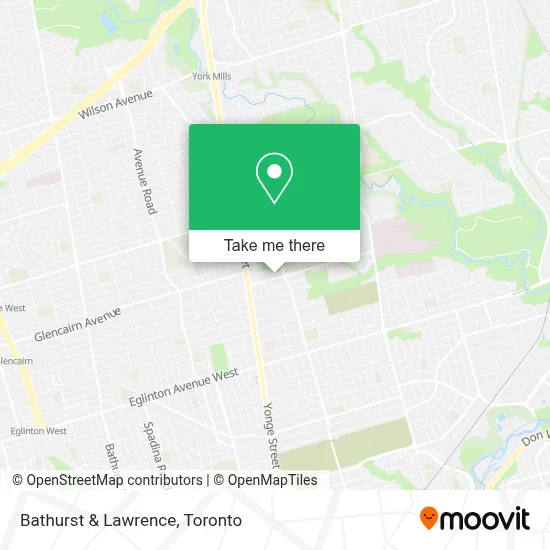 Bathurst & Lawrence map