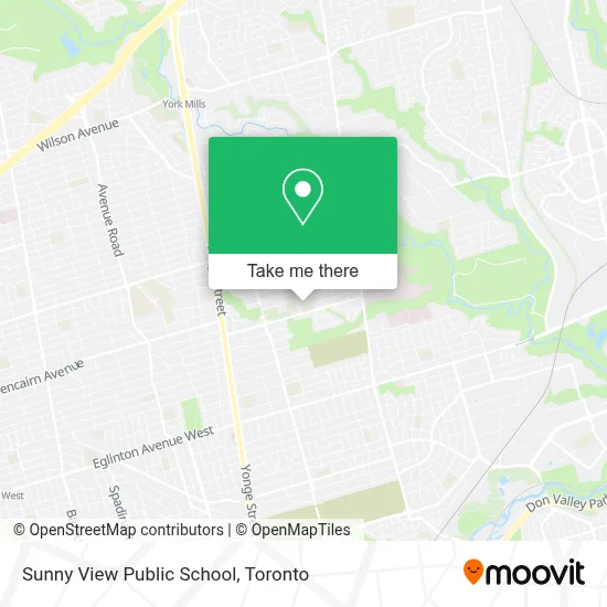 Sunny View Public School map