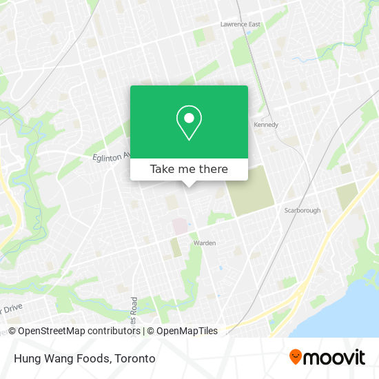 Hung Wang Foods map