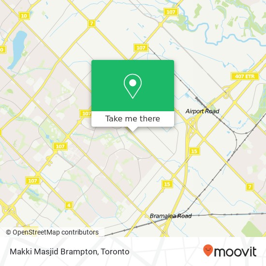 Makki Masjid Brampton plan