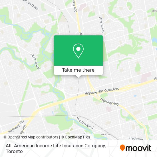 AIL American Income Life Insurance Company map