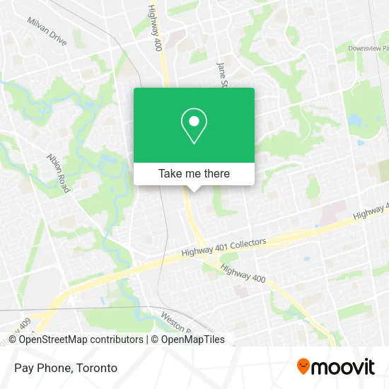 Pay Phone map