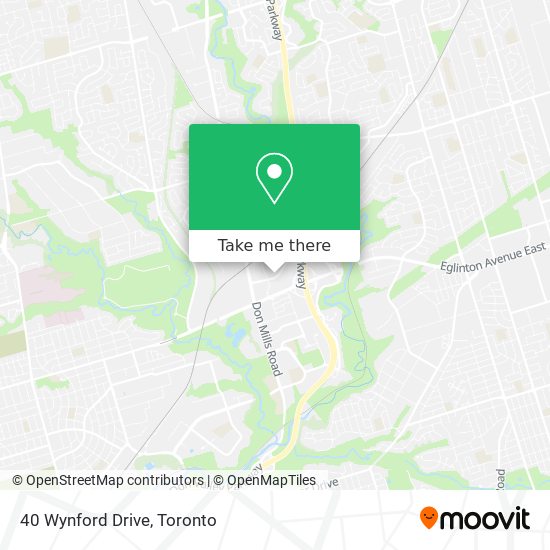40 Wynford Drive map