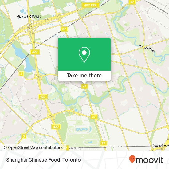 Shanghai Chinese Food map