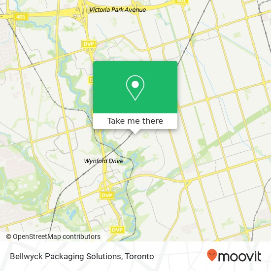 Bellwyck Packaging Solutions map