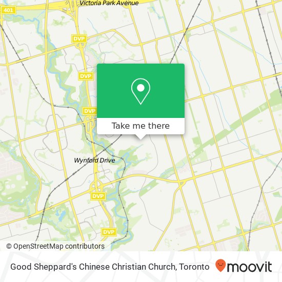 Good Sheppard's Chinese Christian Church map