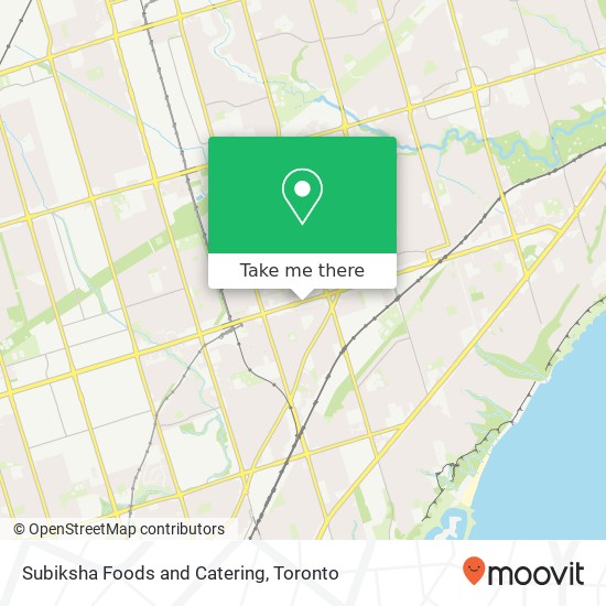 Subiksha Foods and Catering map