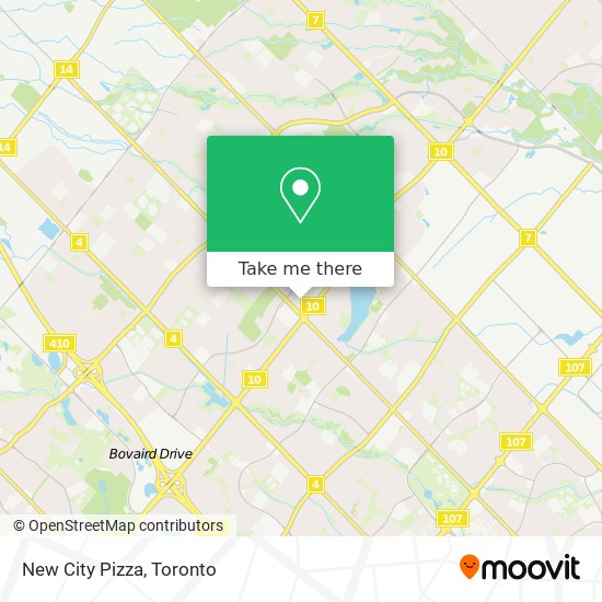 New City Pizza plan