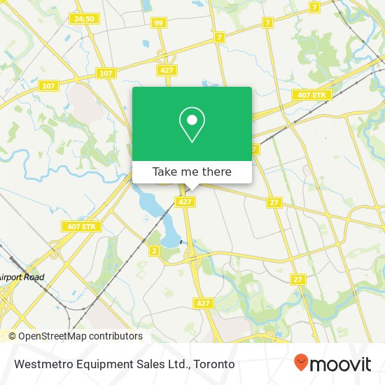 Westmetro Equipment Sales Ltd. map
