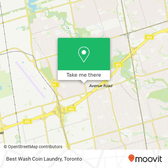 Best Wash Coin Laundry map