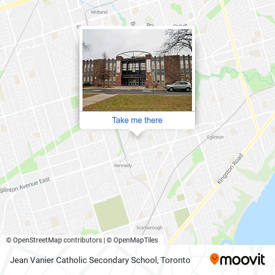 Jean Vanier Catholic Secondary School map