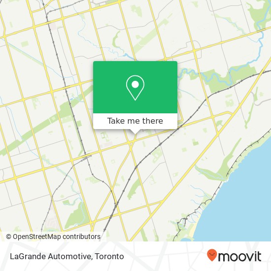 LaGrande Automotive map