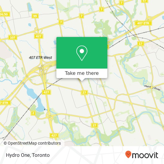 Hydro One map