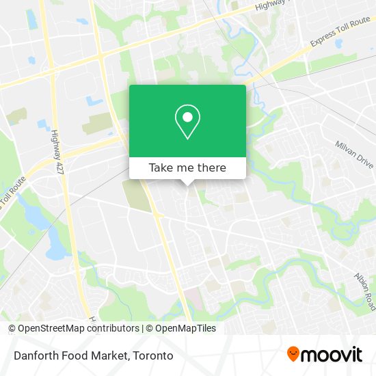 Danforth Food Market map
