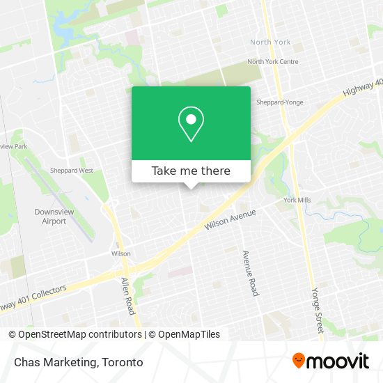 Chas Marketing map