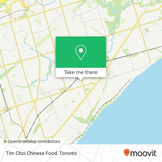 Tim Choi Chinese Food map