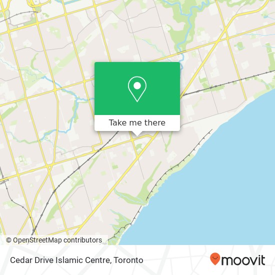 Cedar Drive Islamic Centre map