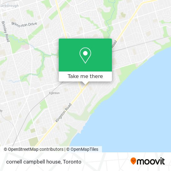cornell campbell house map