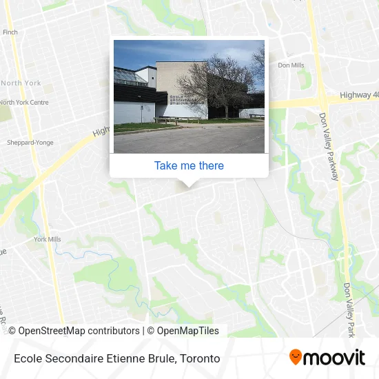 Ecole Secondaire Etienne Brule map