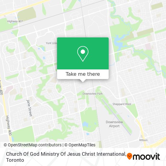 Church Of God Ministry Of Jesus Christ International map