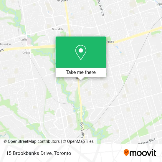 15 Brookbanks Drive map