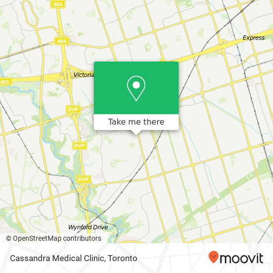 Cassandra Medical Clinic map