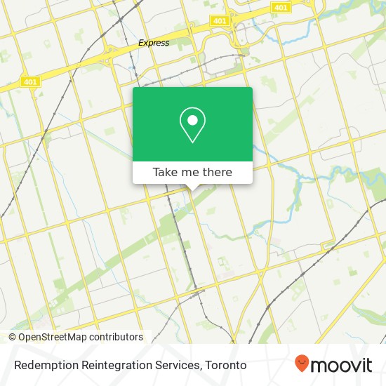 Redemption Reintegration Services map