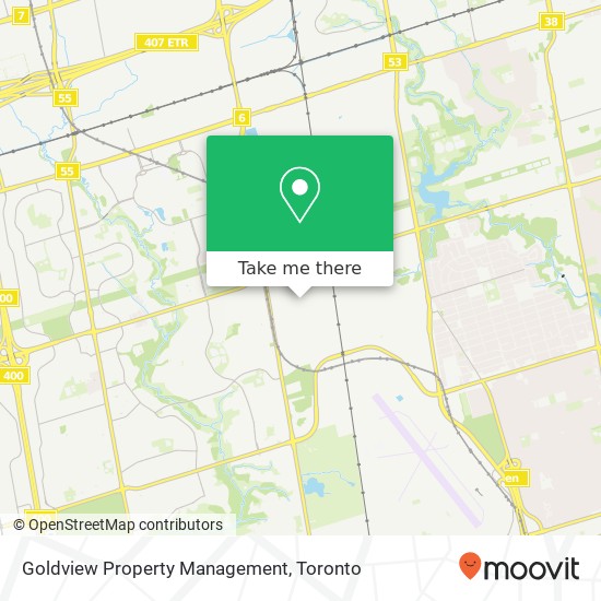 Goldview Property Management map