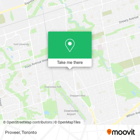 Proveer map