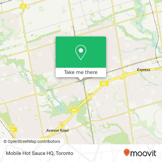 Mobile Hot Sauce HQ map