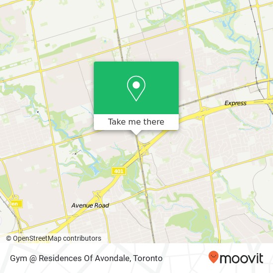 Gym @ Residences Of Avondale map