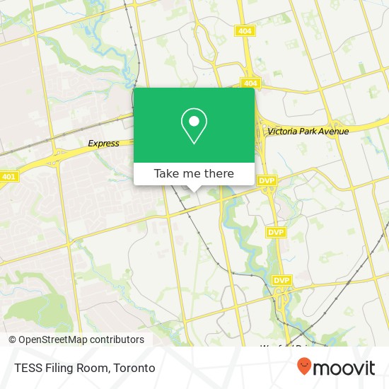 TESS Filing Room map