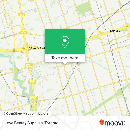 Love Beauty Supplies map