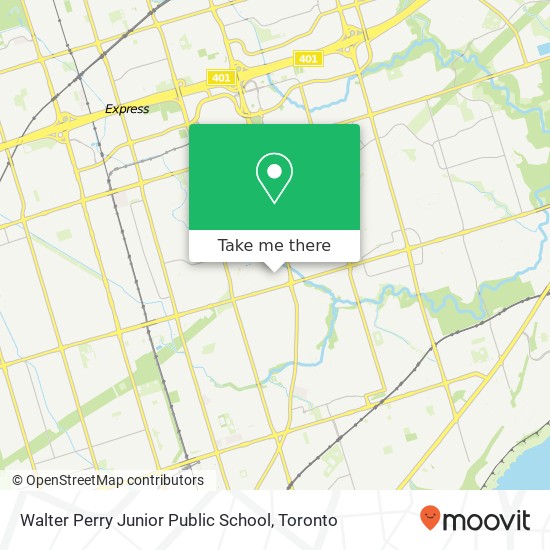 Walter Perry Junior Public School map