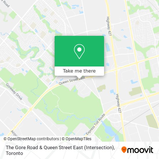 The Gore Road & Queen Street East (Intersection) plan