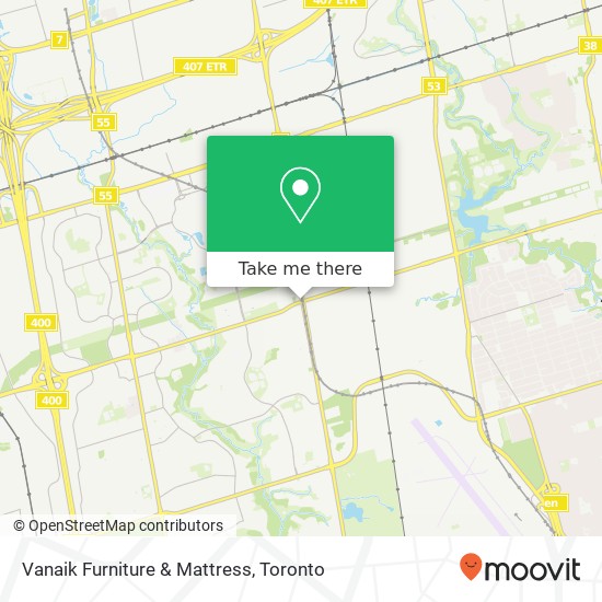 Vanaik Furniture & Mattress map