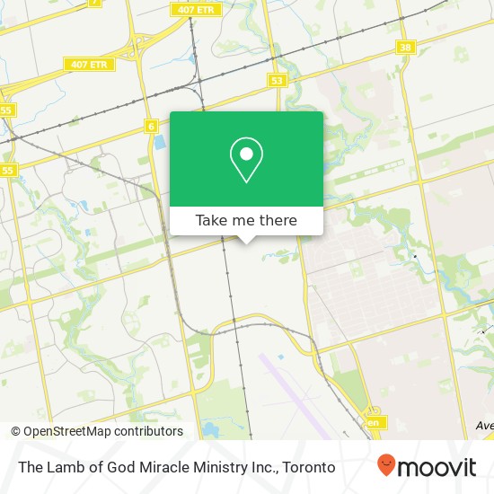 The Lamb of God Miracle Ministry Inc. map