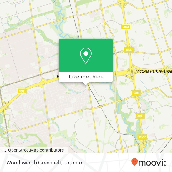 Woodsworth Greenbelt map