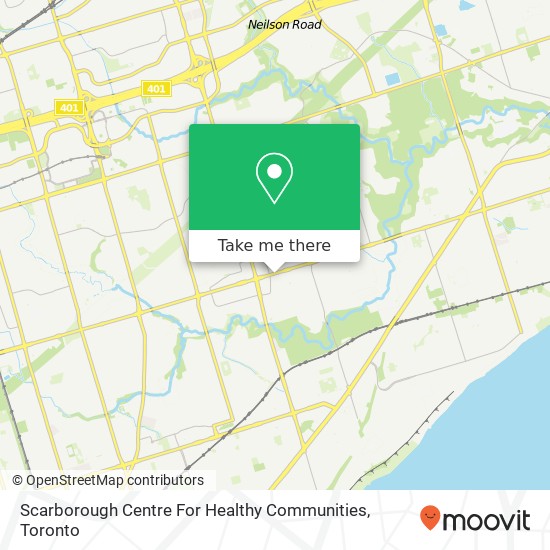 Scarborough Centre For Healthy Communities plan