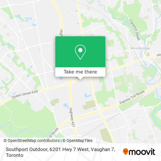 Southport Outdoor, 6201 Hwy 7 West, Vaughan 7 map