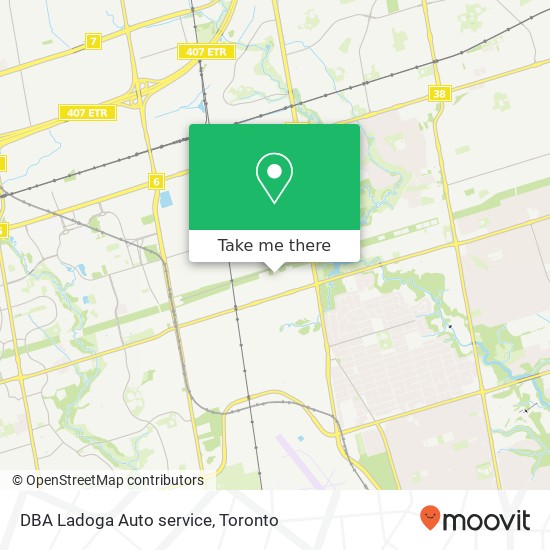 DBA Ladoga Auto service map