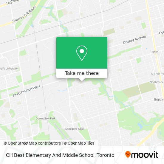 CH Best Elementary And Middle School map