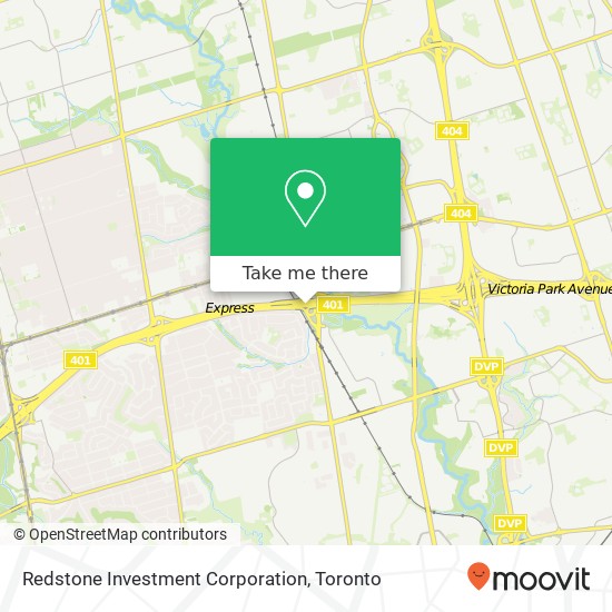 Redstone Investment Corporation map