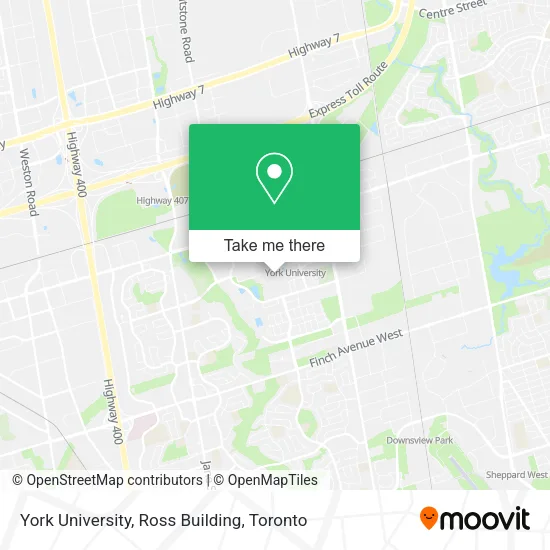 York University, Ross Building map