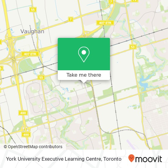 York University Executive Learning Centre plan