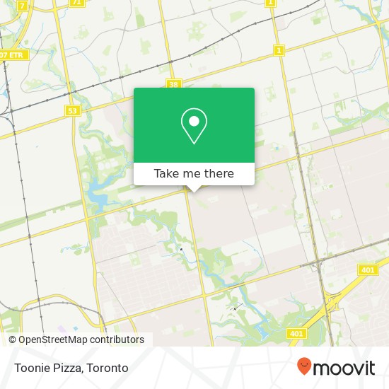Toonie Pizza map