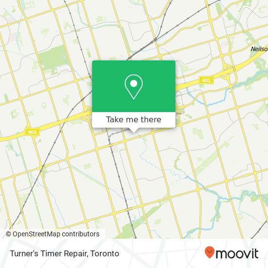 Turner's Timer Repair map