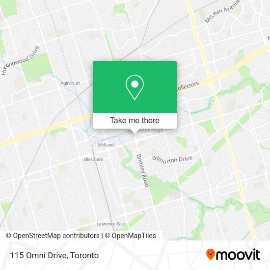 115 Omni Drive map