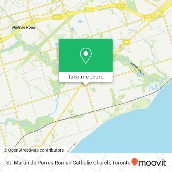 St. Martin de Porres Roman Catholic Church plan